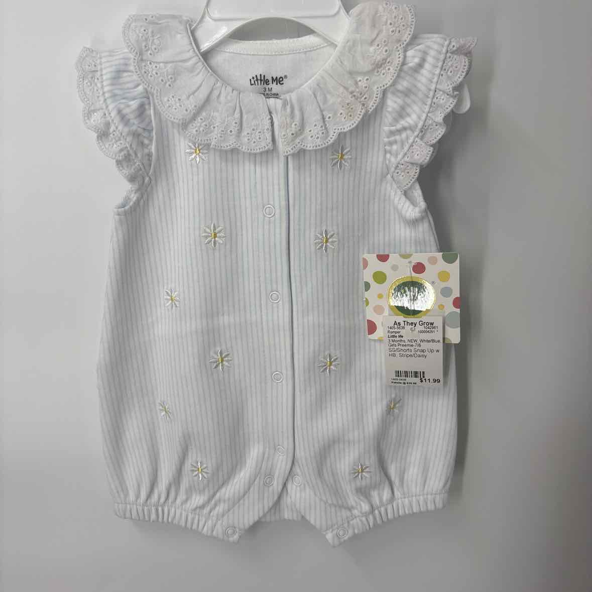3 Months NEW Little Me Romper