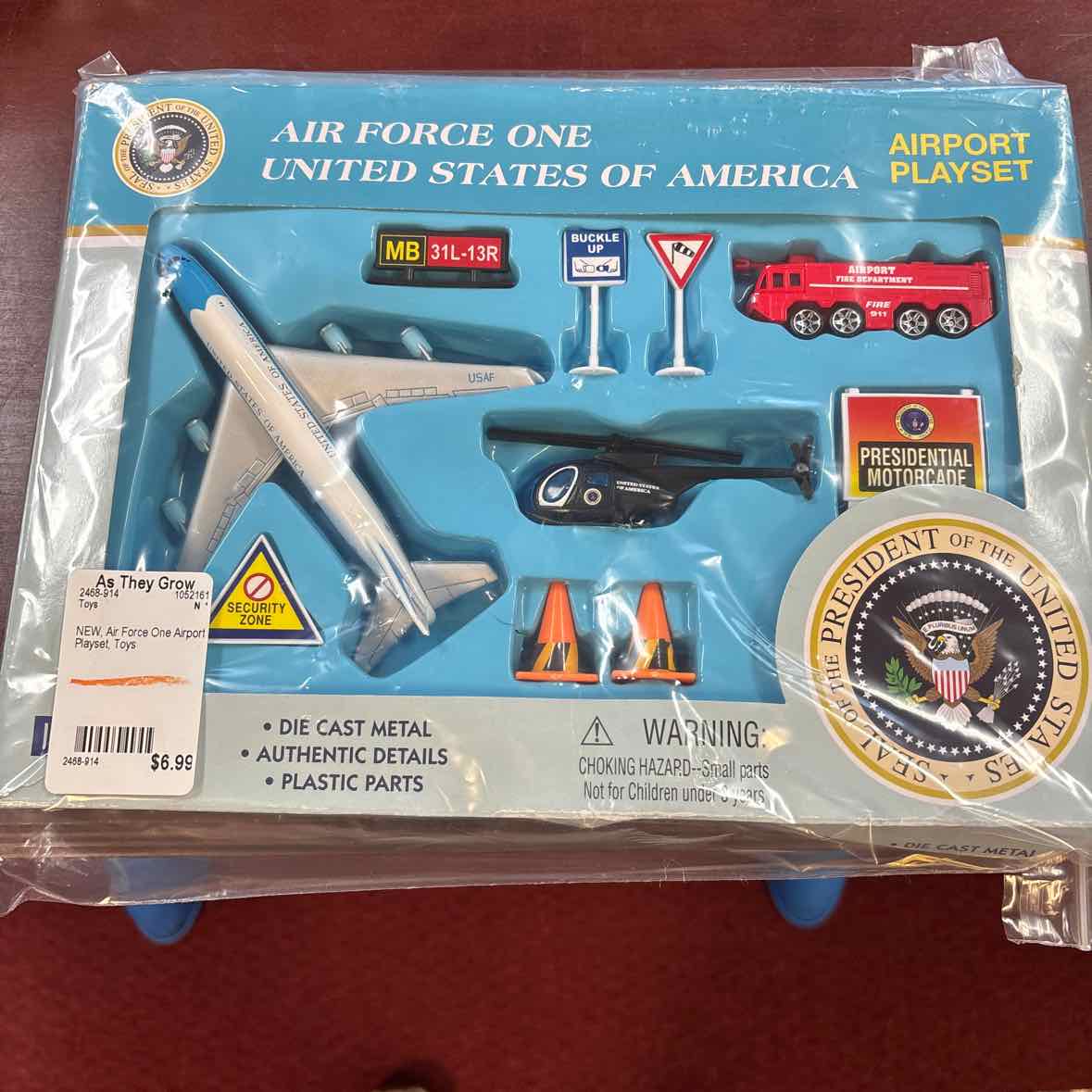 NEW Air Force One Airport Playset Toys