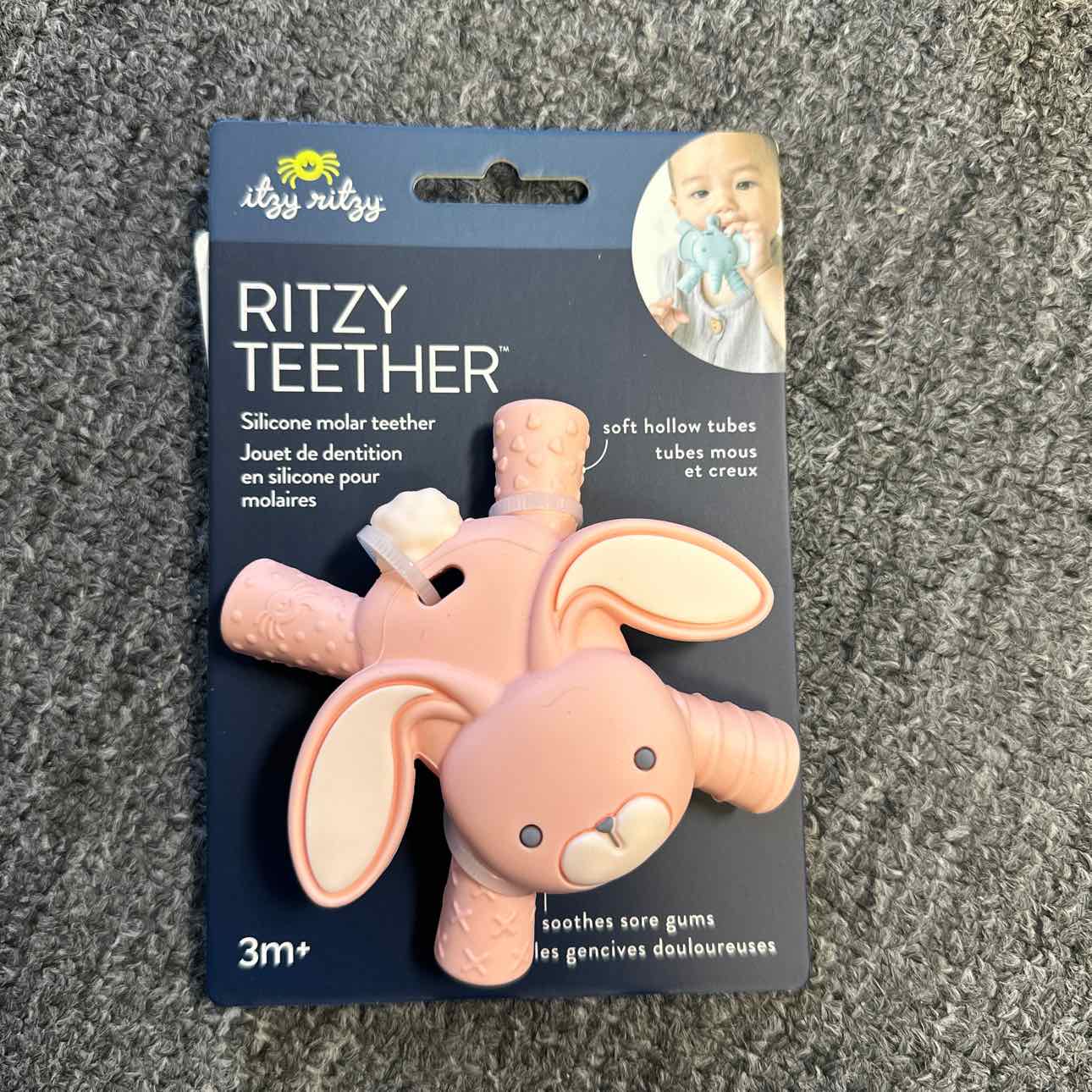 NEW Itzy Ritzy Bunny Teether Toys