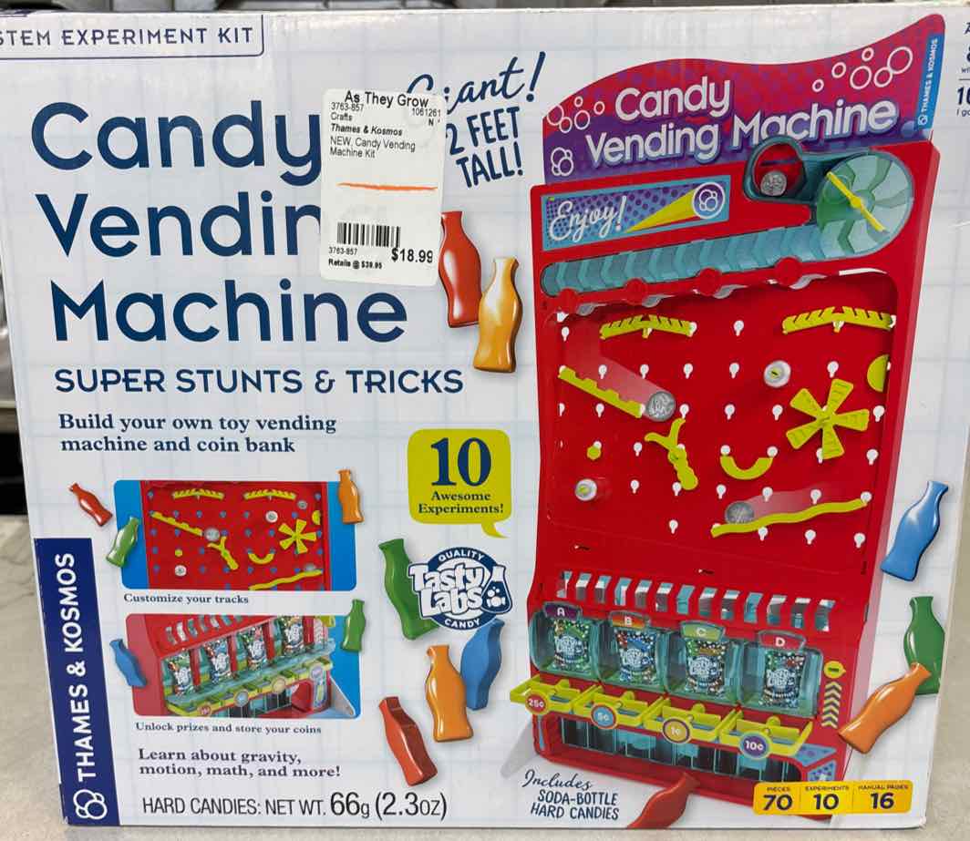 NEW Thames & Kosmos Candy Vending Machine Kit Crafts