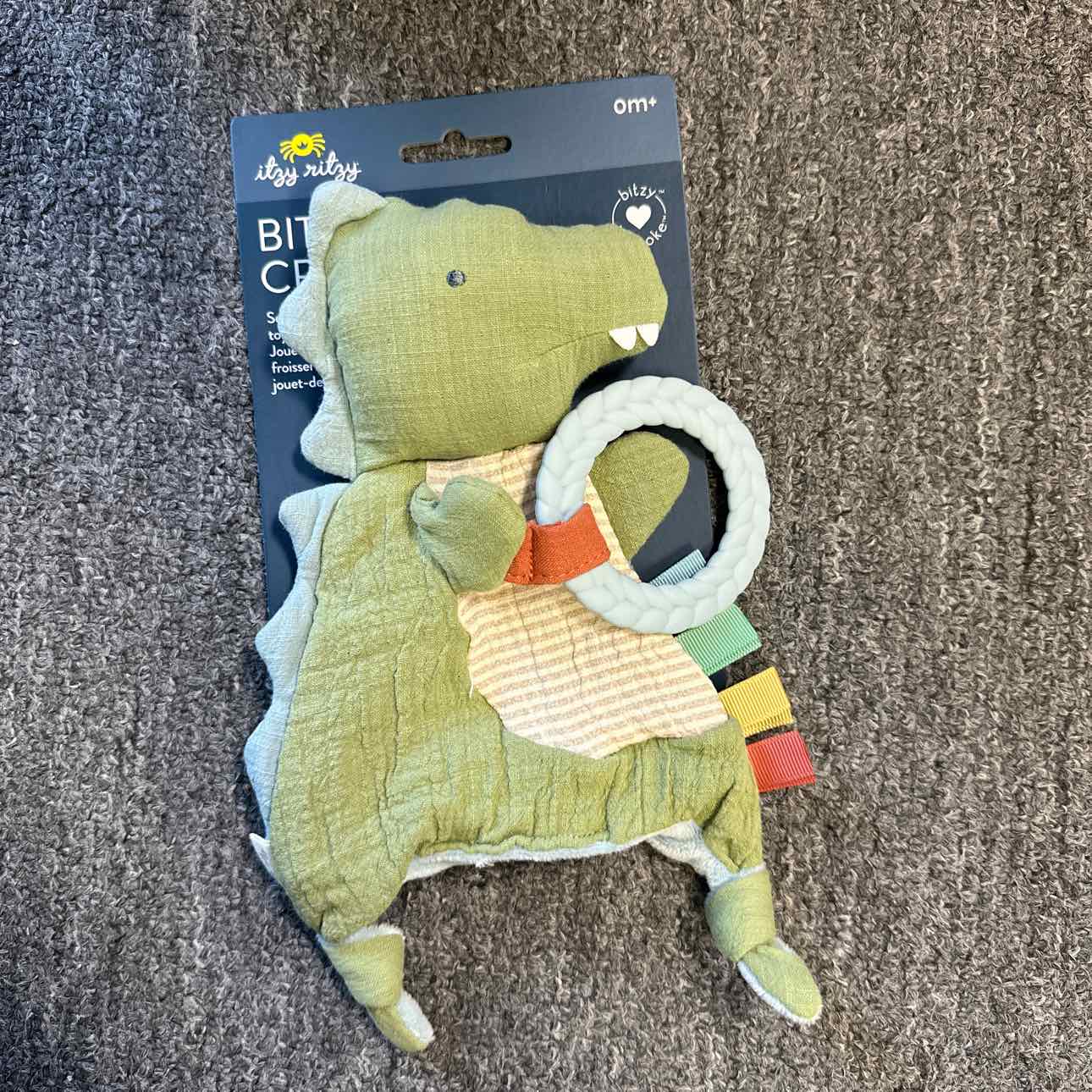NEW Itzy Ritzy Dino Crinkle Snsory Toys Toys