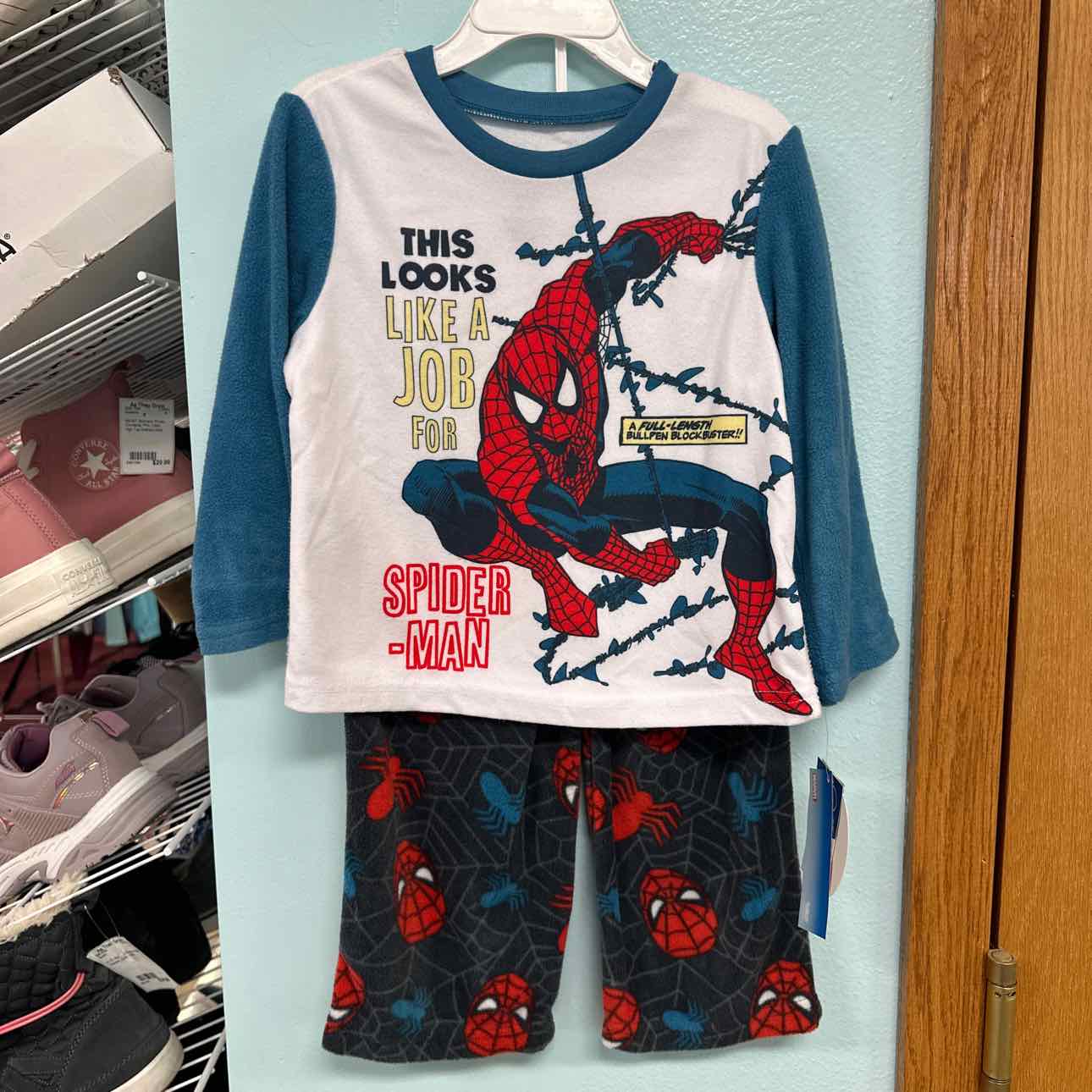 3T NEW Spiderman Pajamas