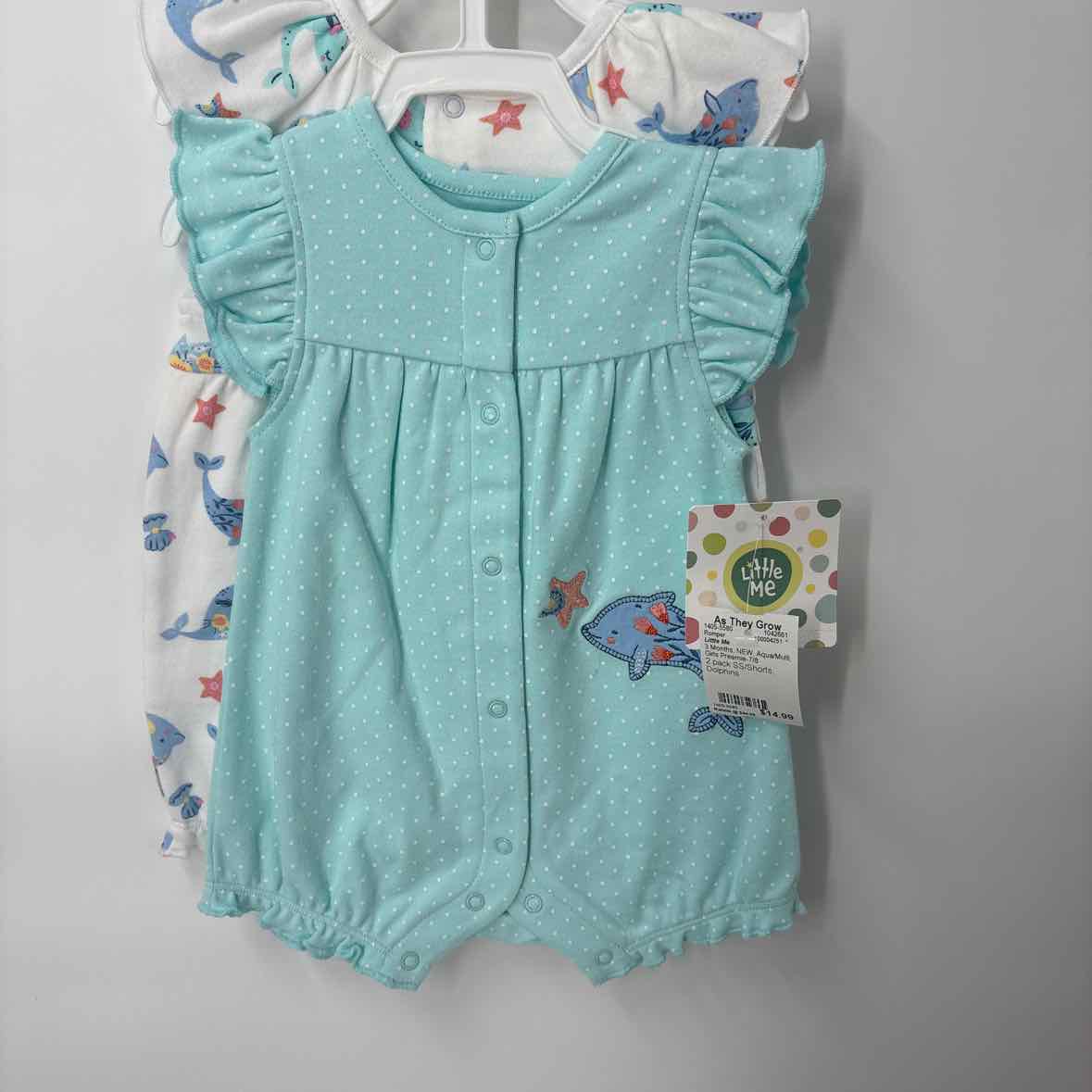 3 Months NEW Little Me Romper