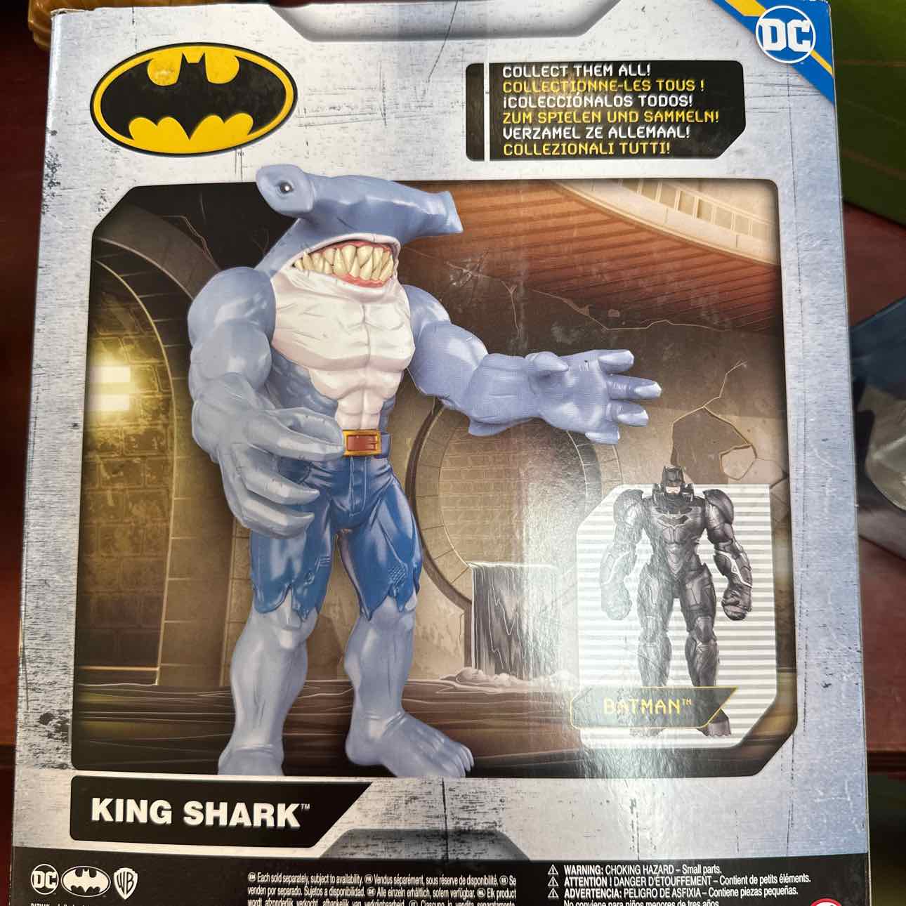 NEW DC Comics Batman King Shark Toys
