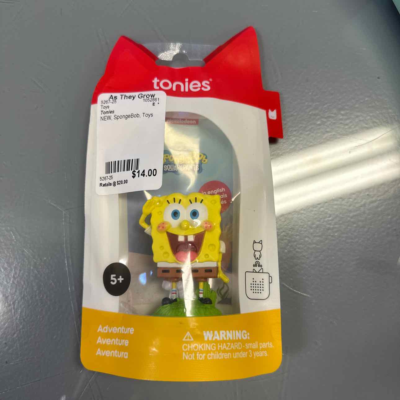 NEW Tonies SpongeBob Toys