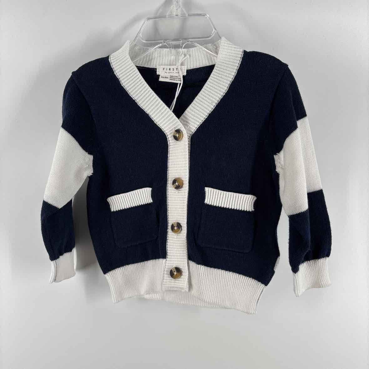 3/6 months NEW Firsts by Petit Lem Cardigan