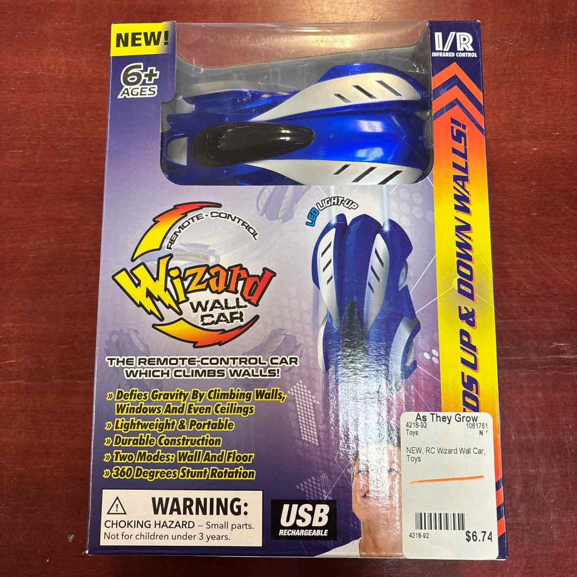 NEW RC Wizard Wall Car Toys