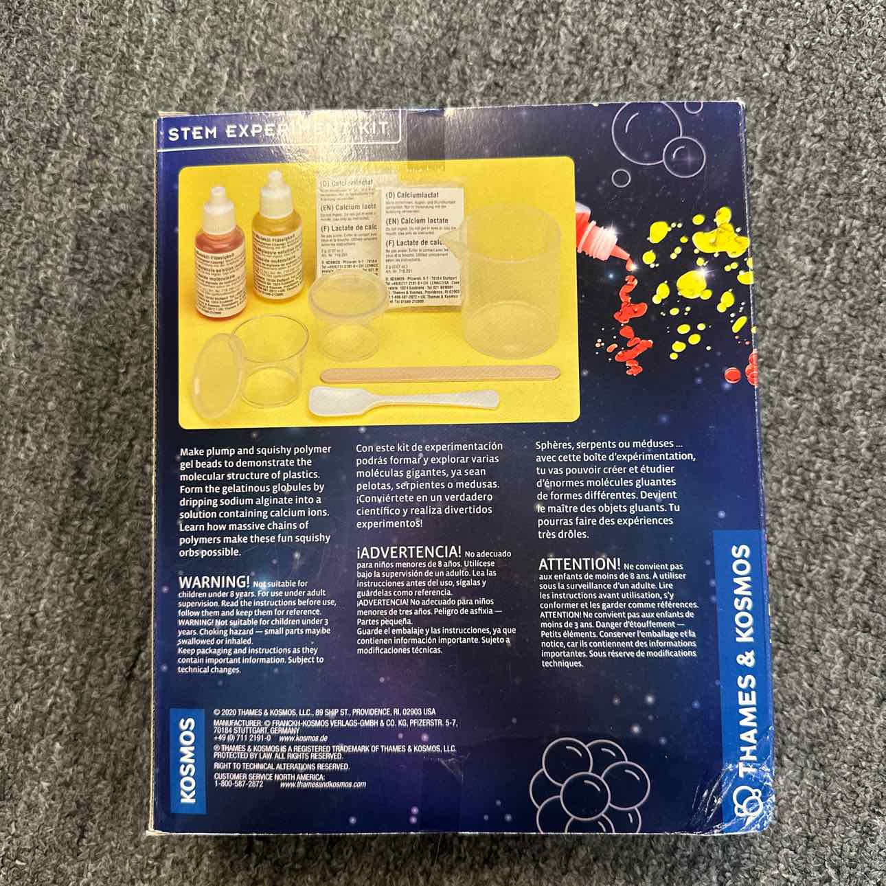 NEW Thames & Kosmos Molecule Beads Kit Crafts