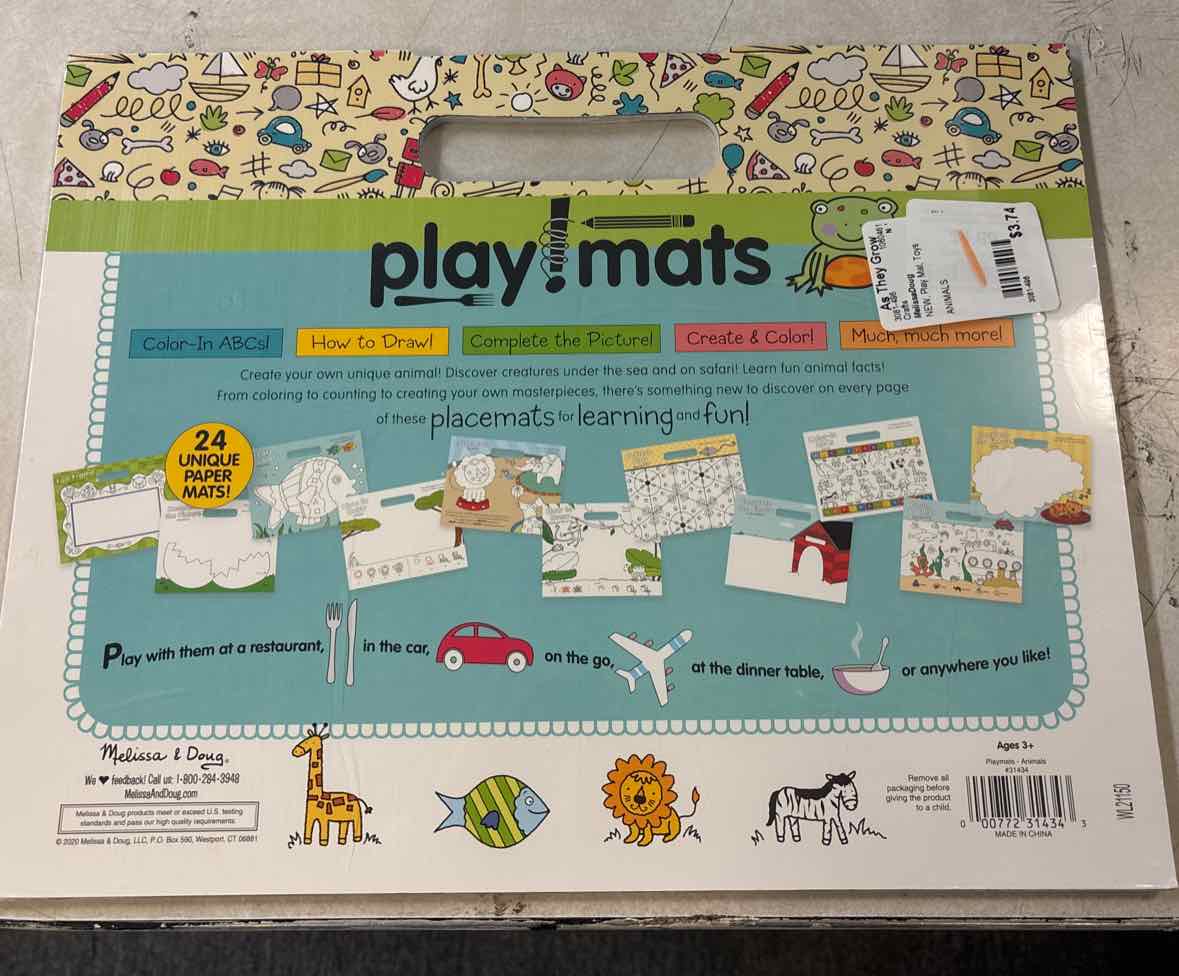 NEW MelissaDoug Play Mat Crafts
