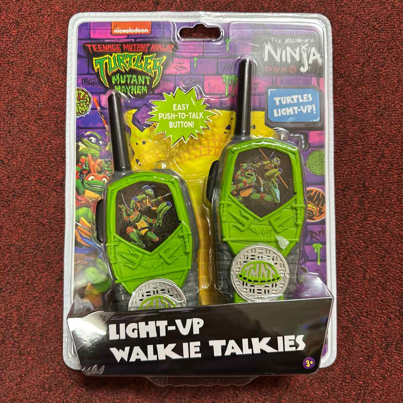 NEW TMNT Walkie Talkie Toys
