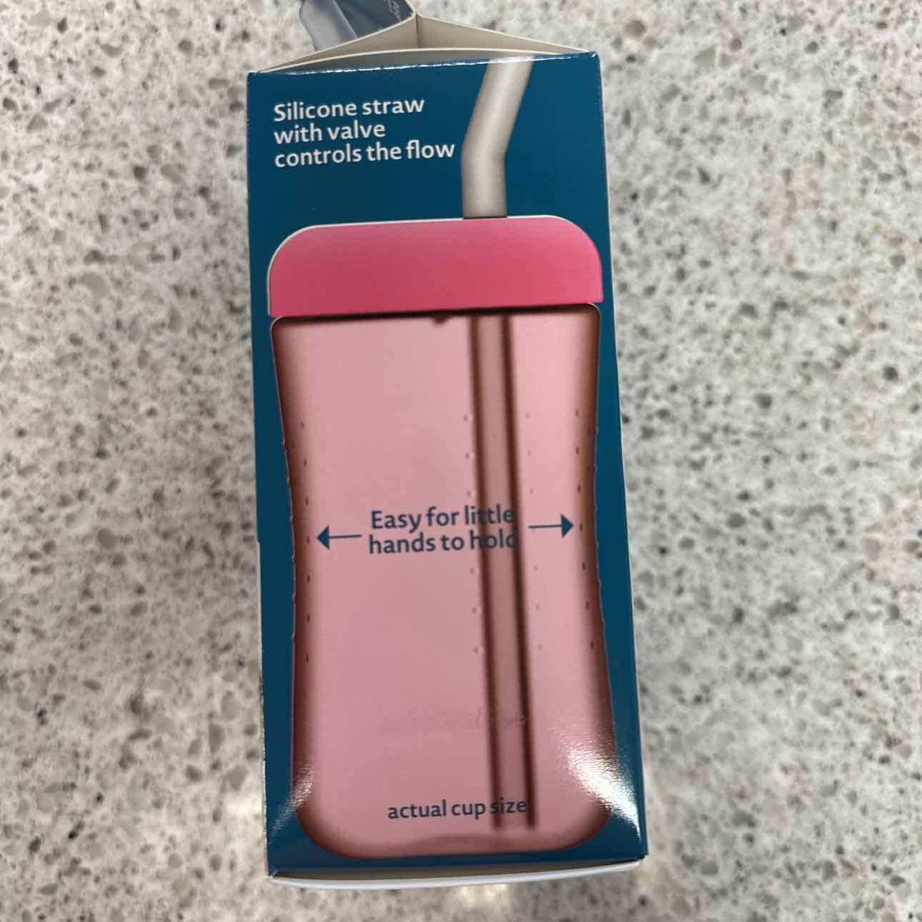 NEW The First Years 2 pack Squeeze & Sip Straw Cup Feeding