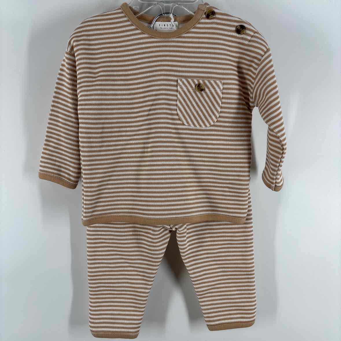 6 Months NEW Firsts by Petit Lem 2 pc ensembles