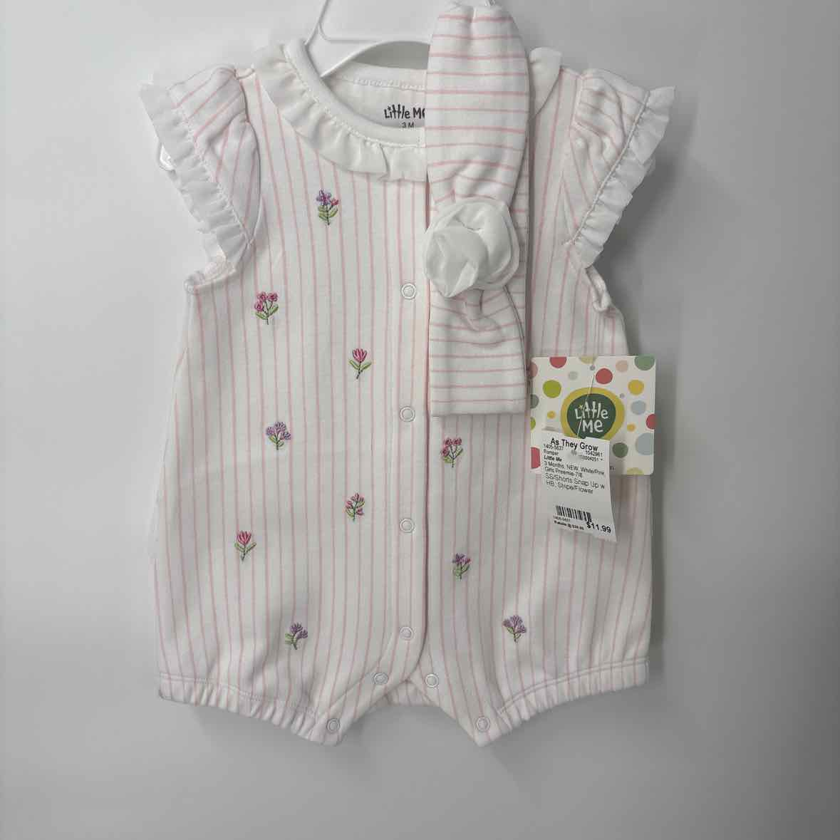 3 Months NEW Little Me Romper