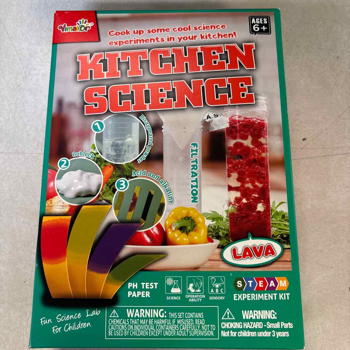 NEW Vimakor Kitchen Science Set Crafts