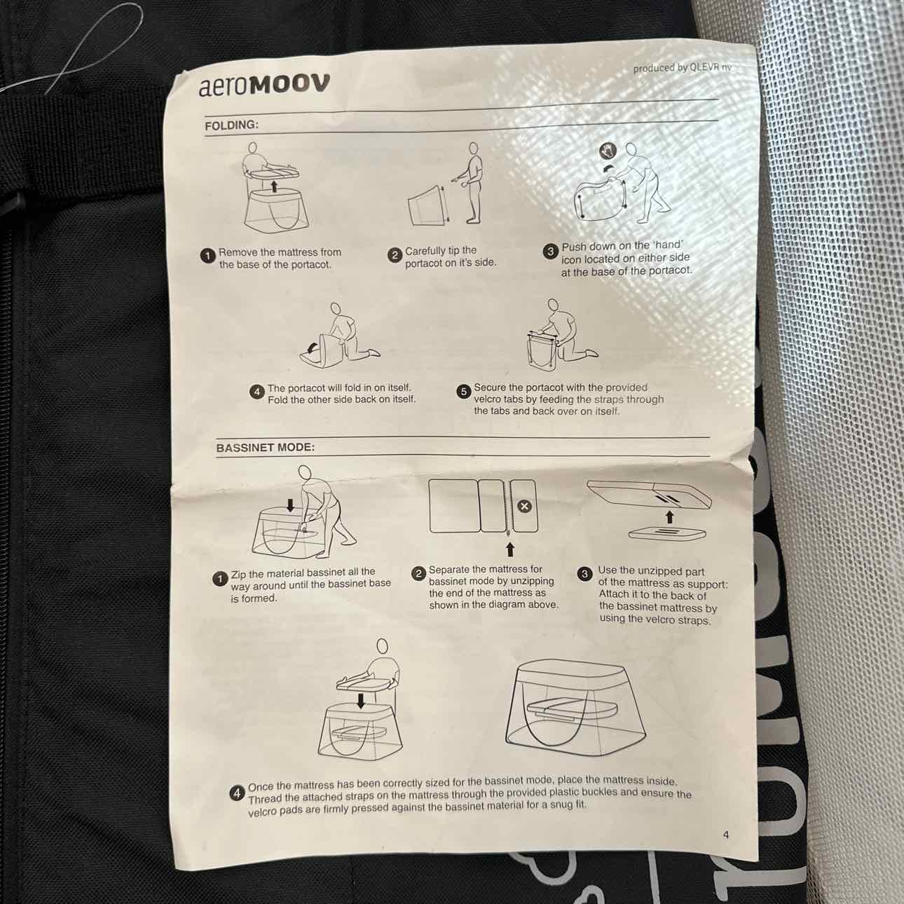 Instant Travel Cot/Play Yard Aeromoov Misc Items