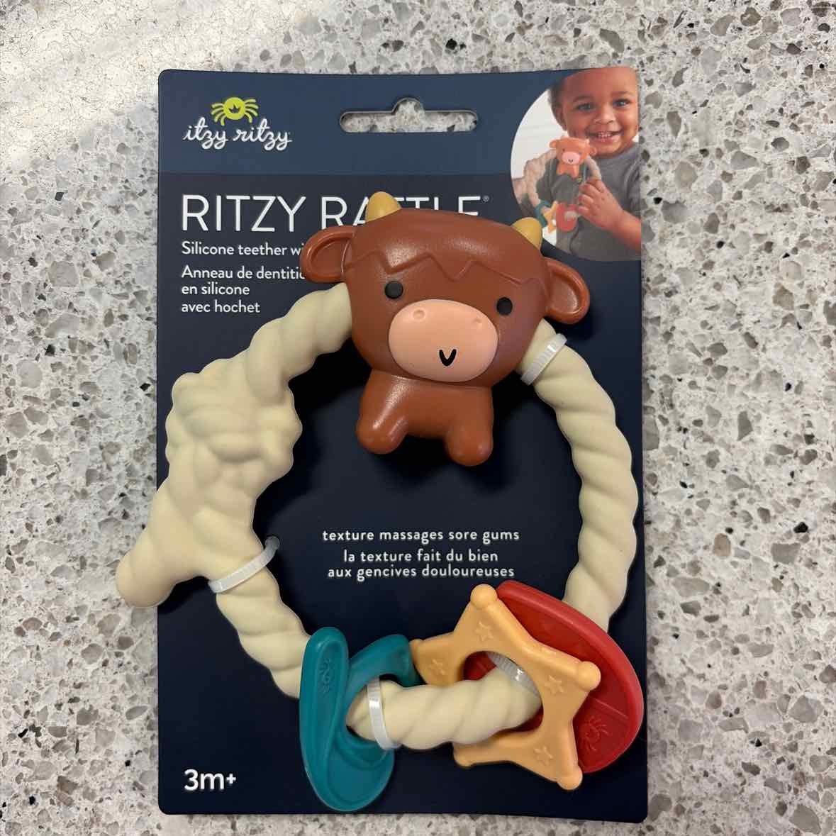 NEW Itzy Ritzy Rattle Silicone Teether Toys