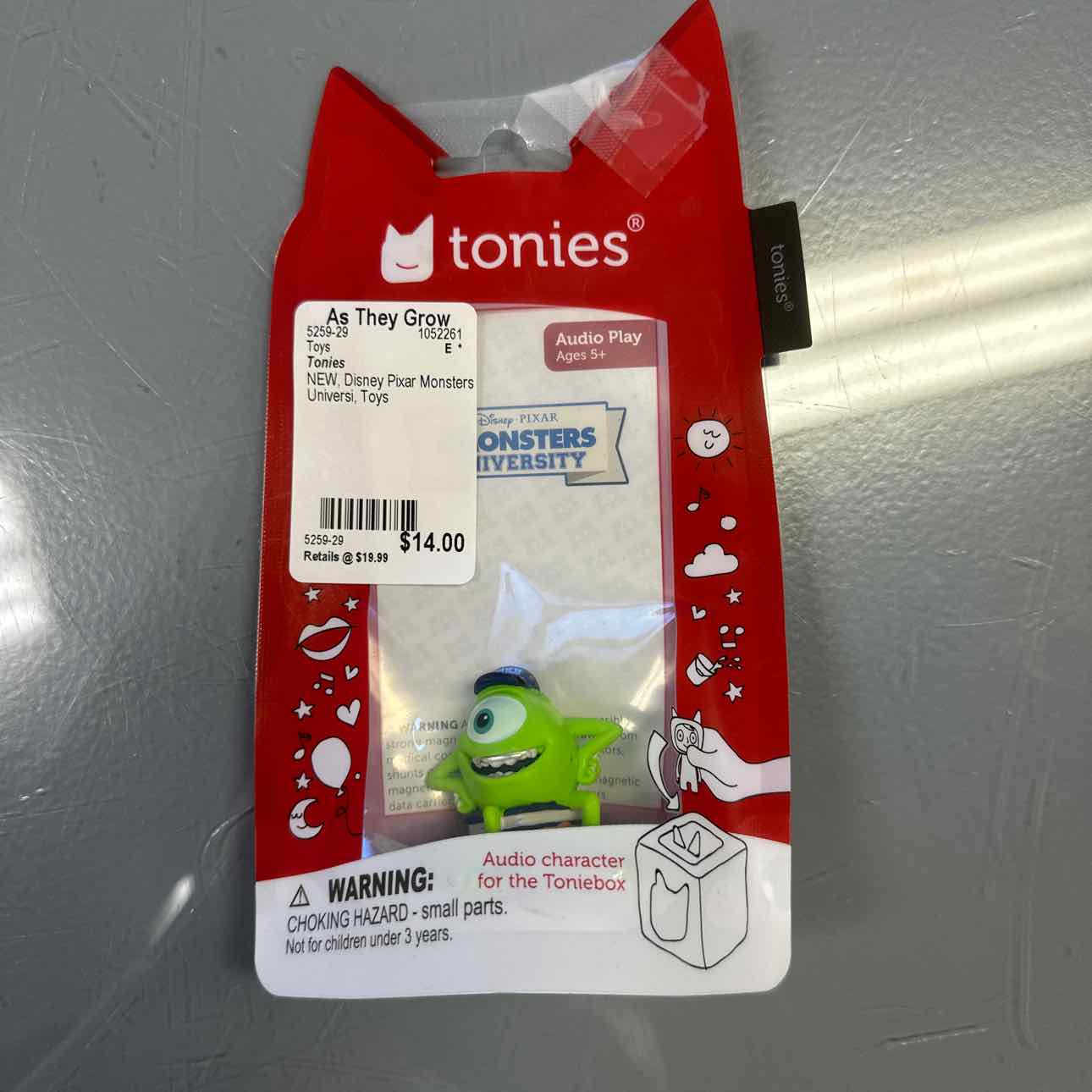NEW Tonies Disney Pixar Monsters University Toys