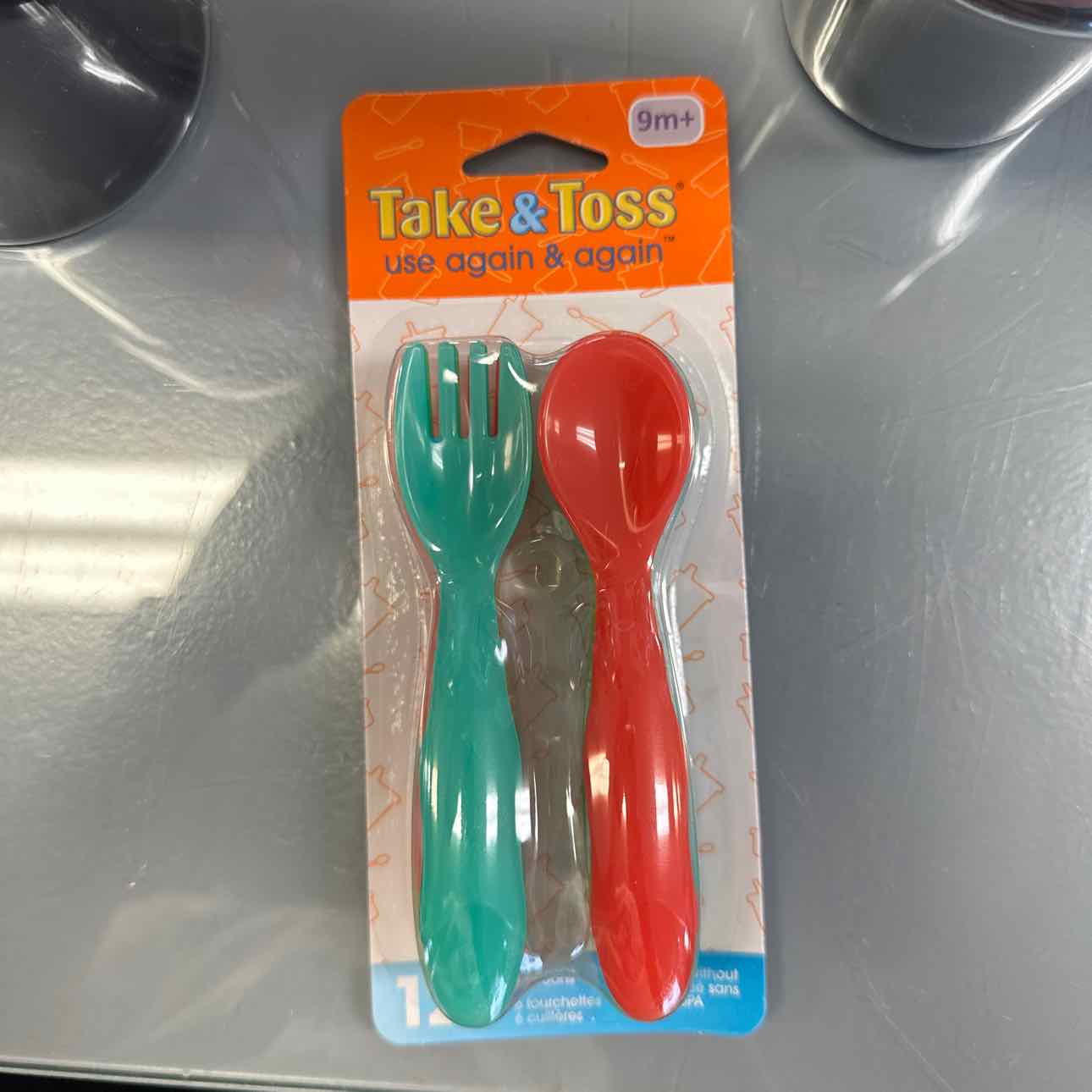 NEW The First Years Forks & Spoons Feeding
