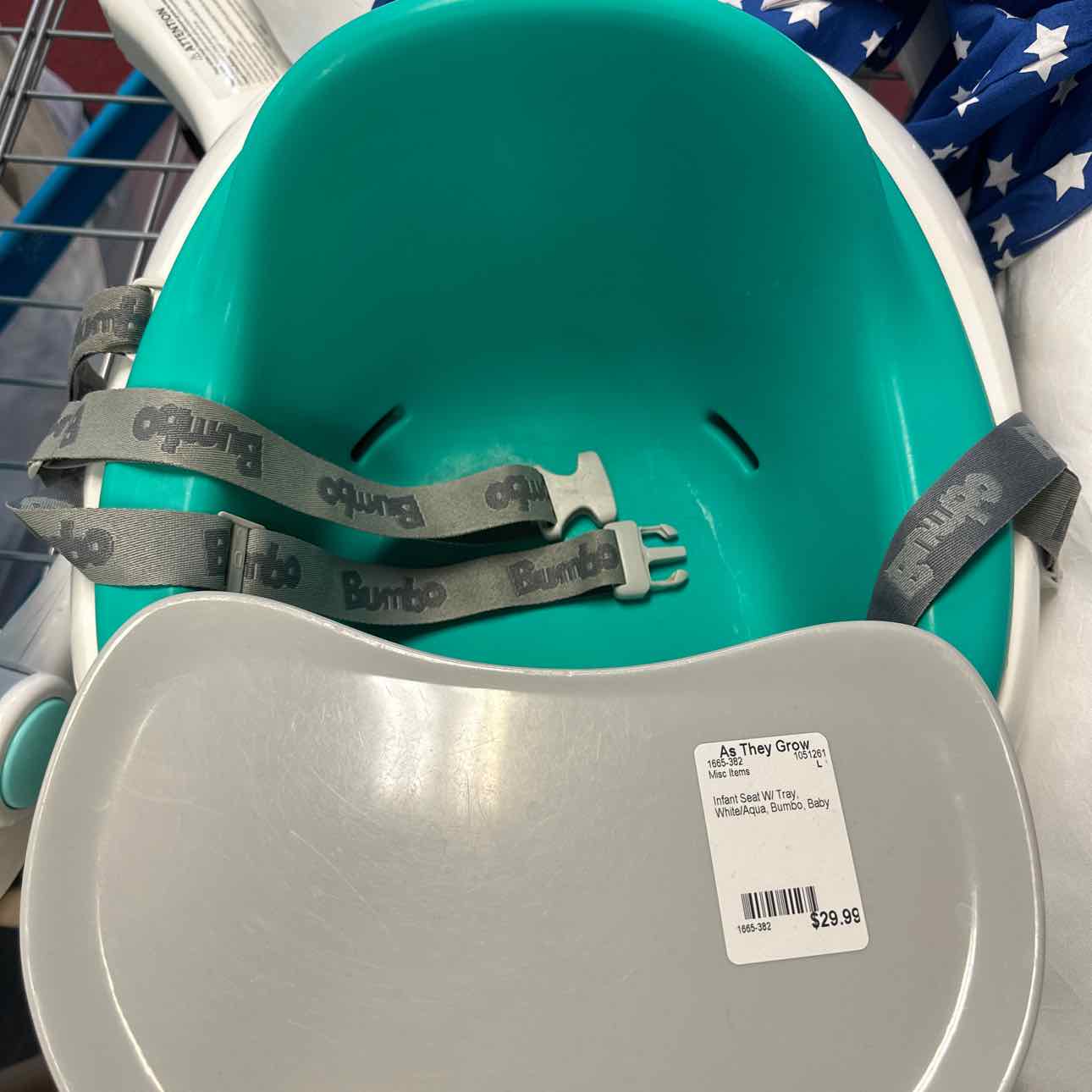 Infant Seat W/ Tray Bumbo Misc Items