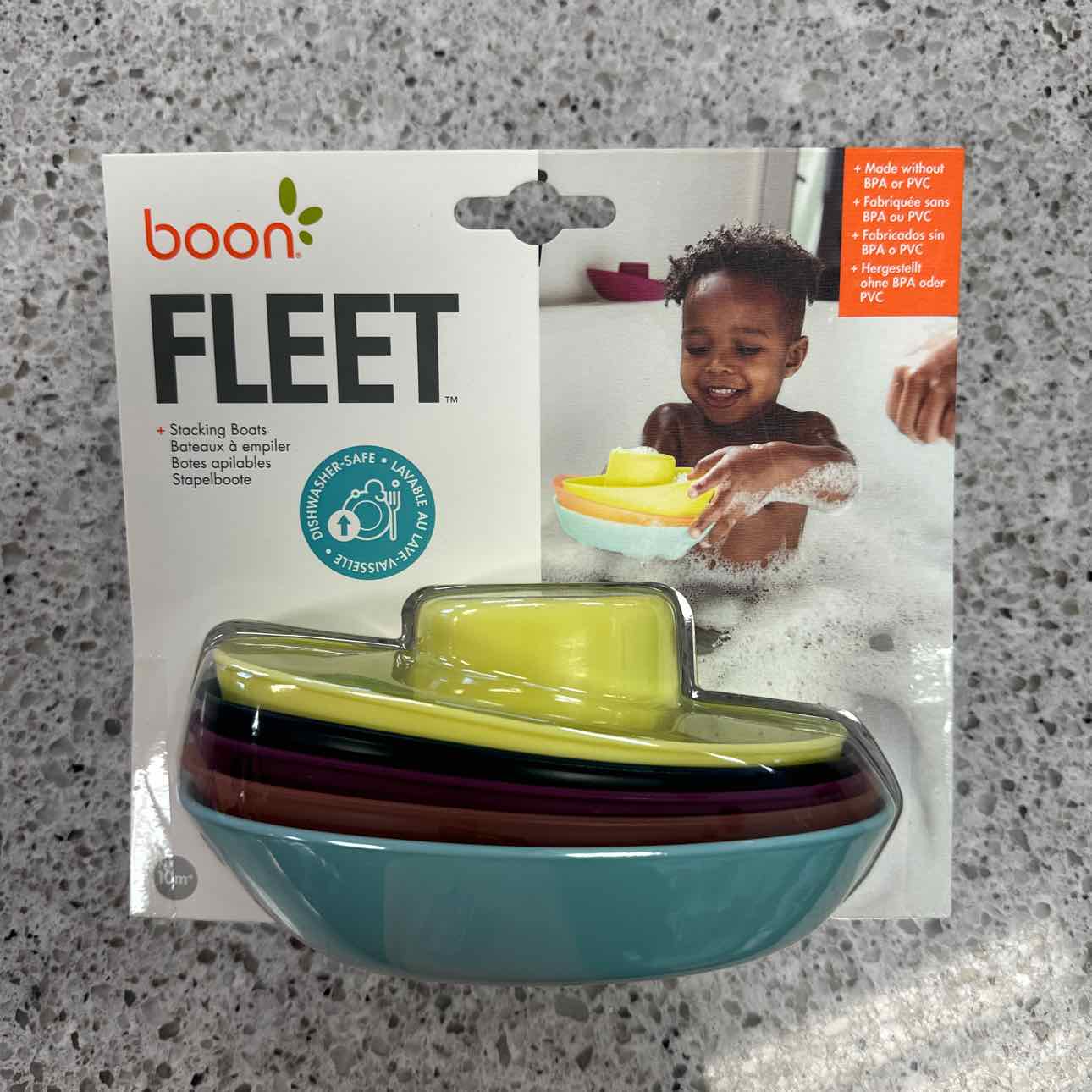 NEW Boon Fleet Stacking Boats Toys