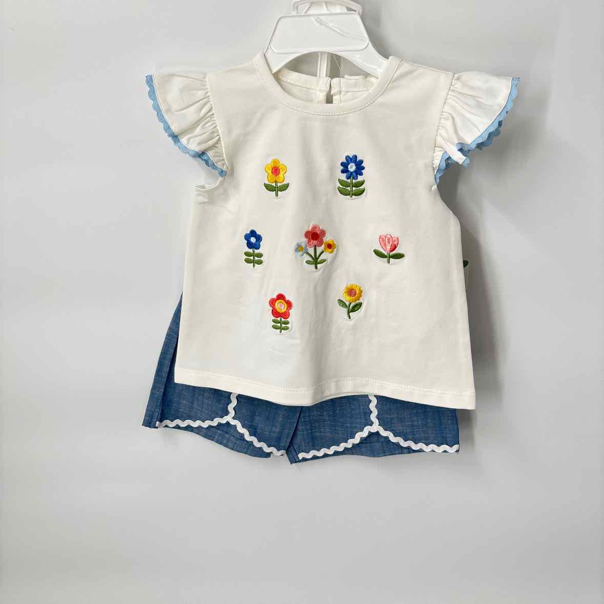 12 Months NEW Little Me 2pc Outfit