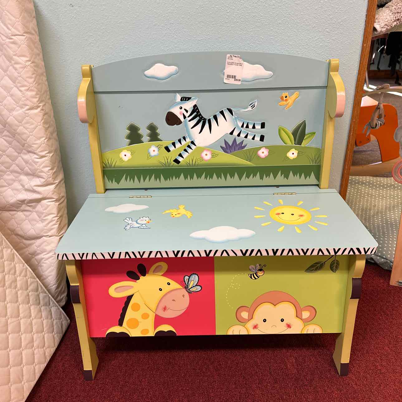 Sunny Safari Storage Bench Fantasy Fields Misc Items