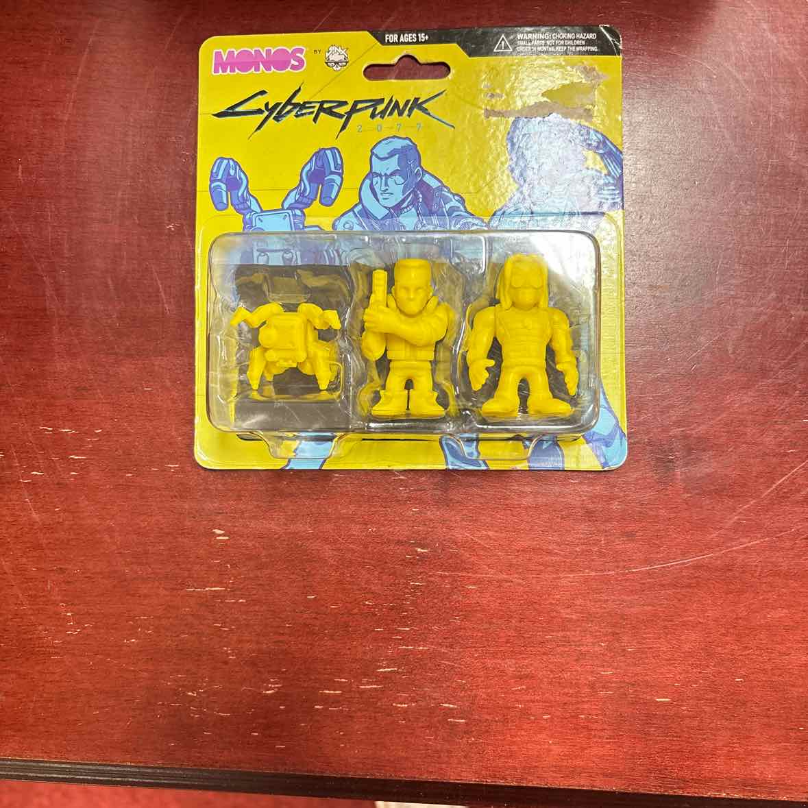 NEW Monos Cyberpunk 3 pack Mini Figure Toys