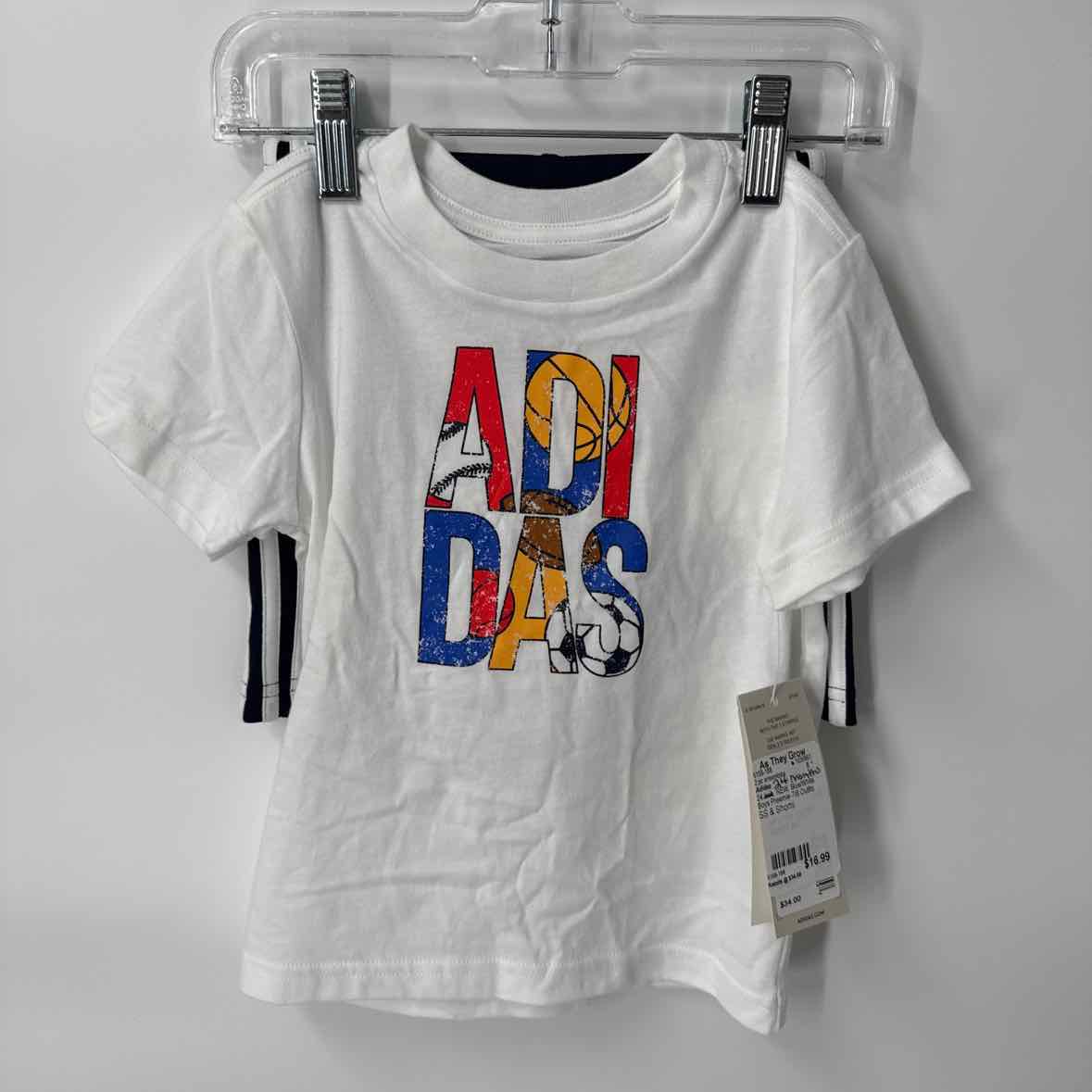 24 Months NEW Adidas 2 pc ensembles