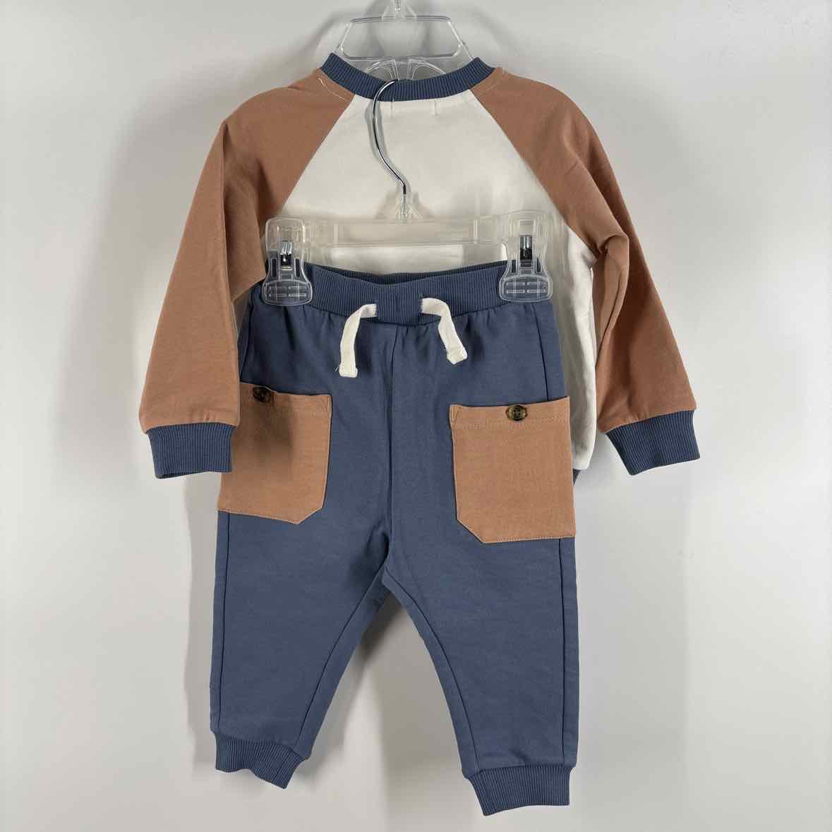 6 Months NEW Firsts by Petit Lem 2 pc ensembles