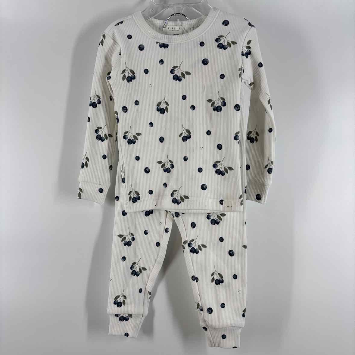 12 Months NEW Firsts by Petit Lem Pajamas
