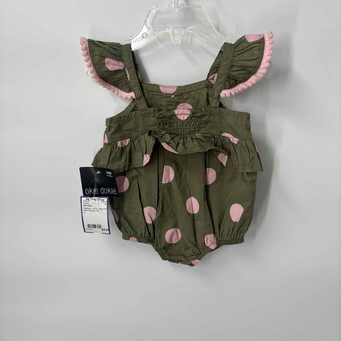 Newborn NEW Okie Dokie Romper