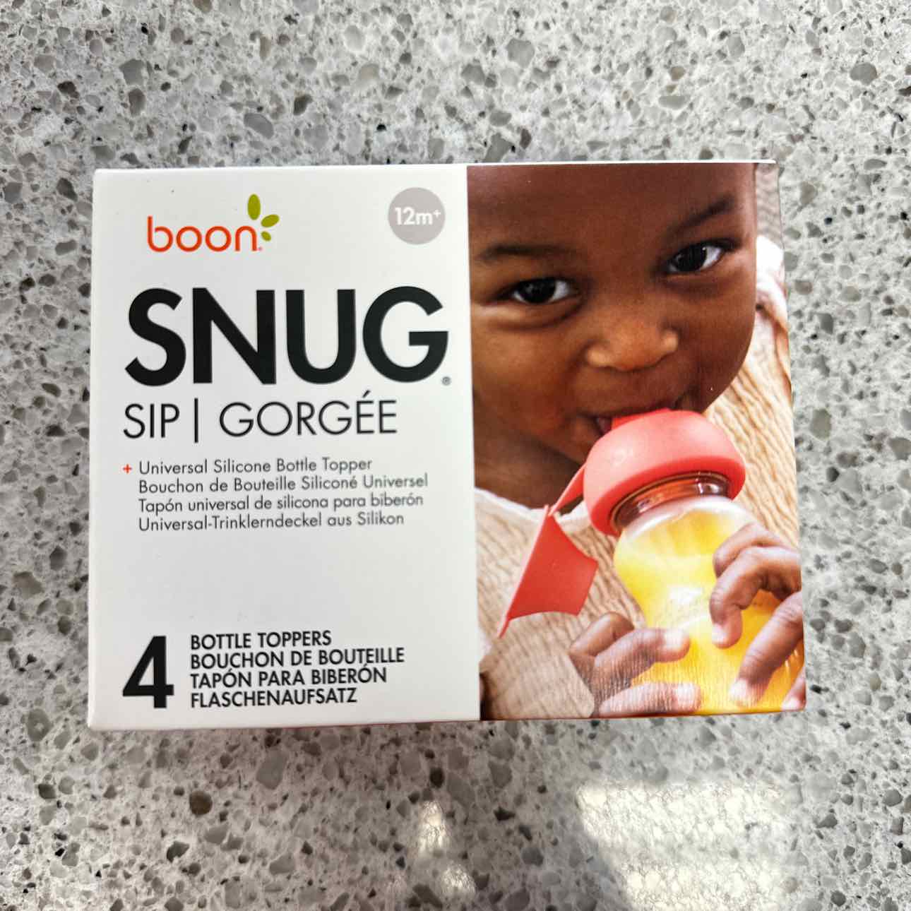 NEW Boon Snug Bottle Topper & Case Feeding
