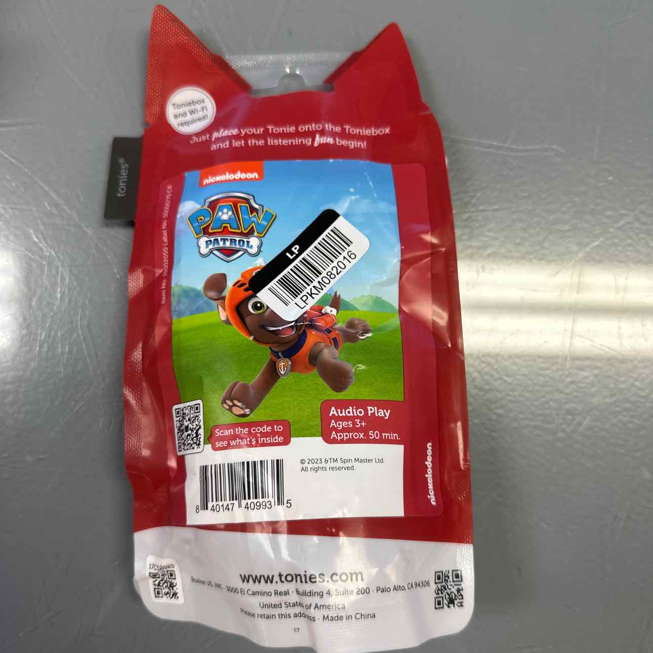 NEW Tonies Paw Patrol Toys