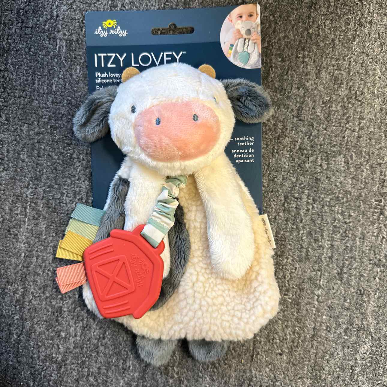 NEW Itzy Ritzy Cow Lovey Toys