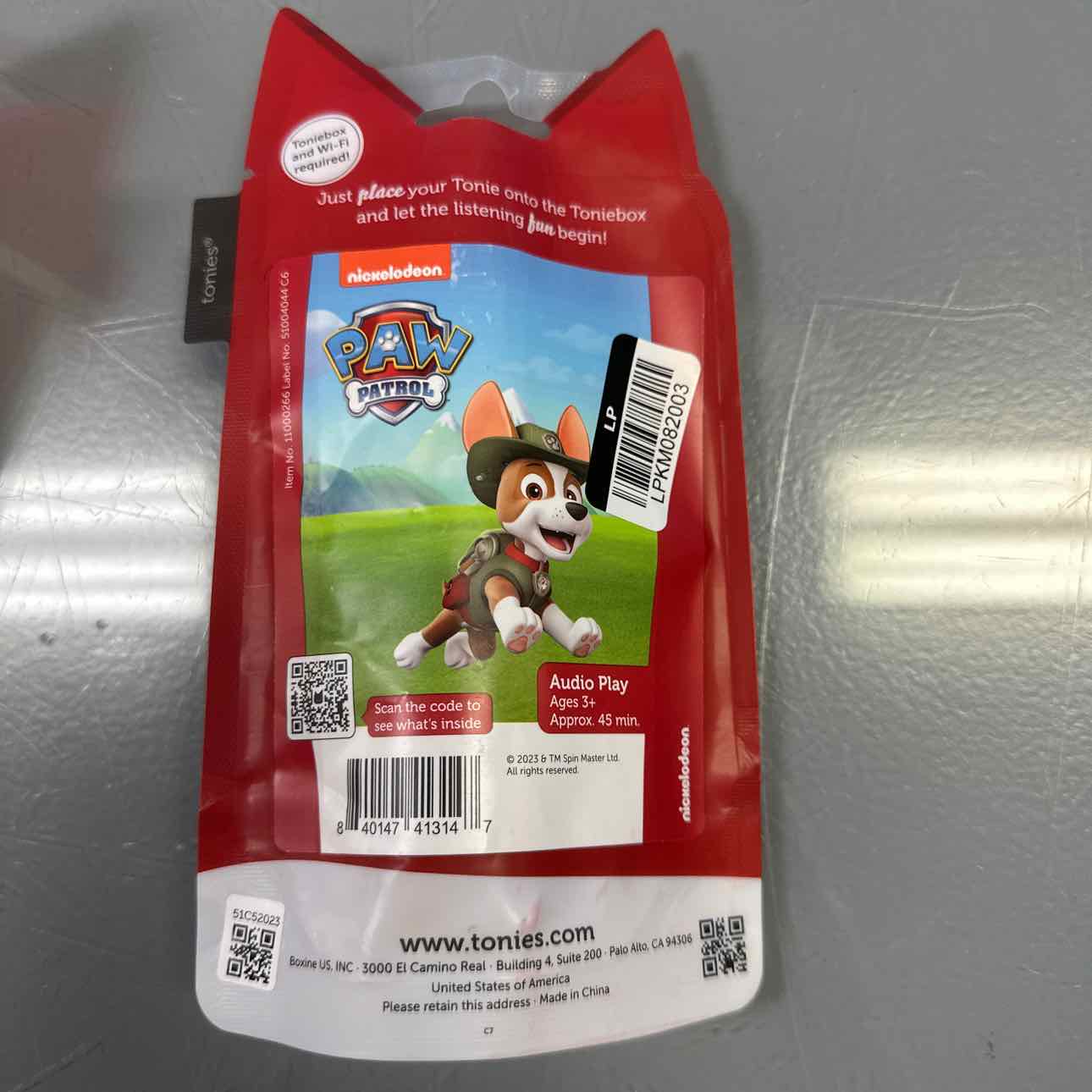 NEW Tonies Paw Patrol Toys
