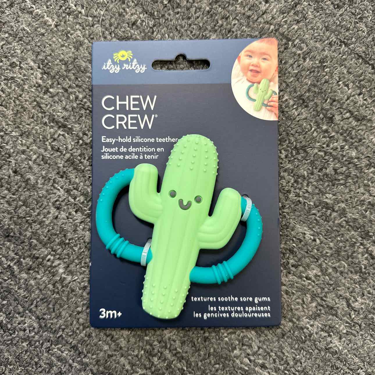 NEW Itzy Ritzy Cactus Chew Crew Toys