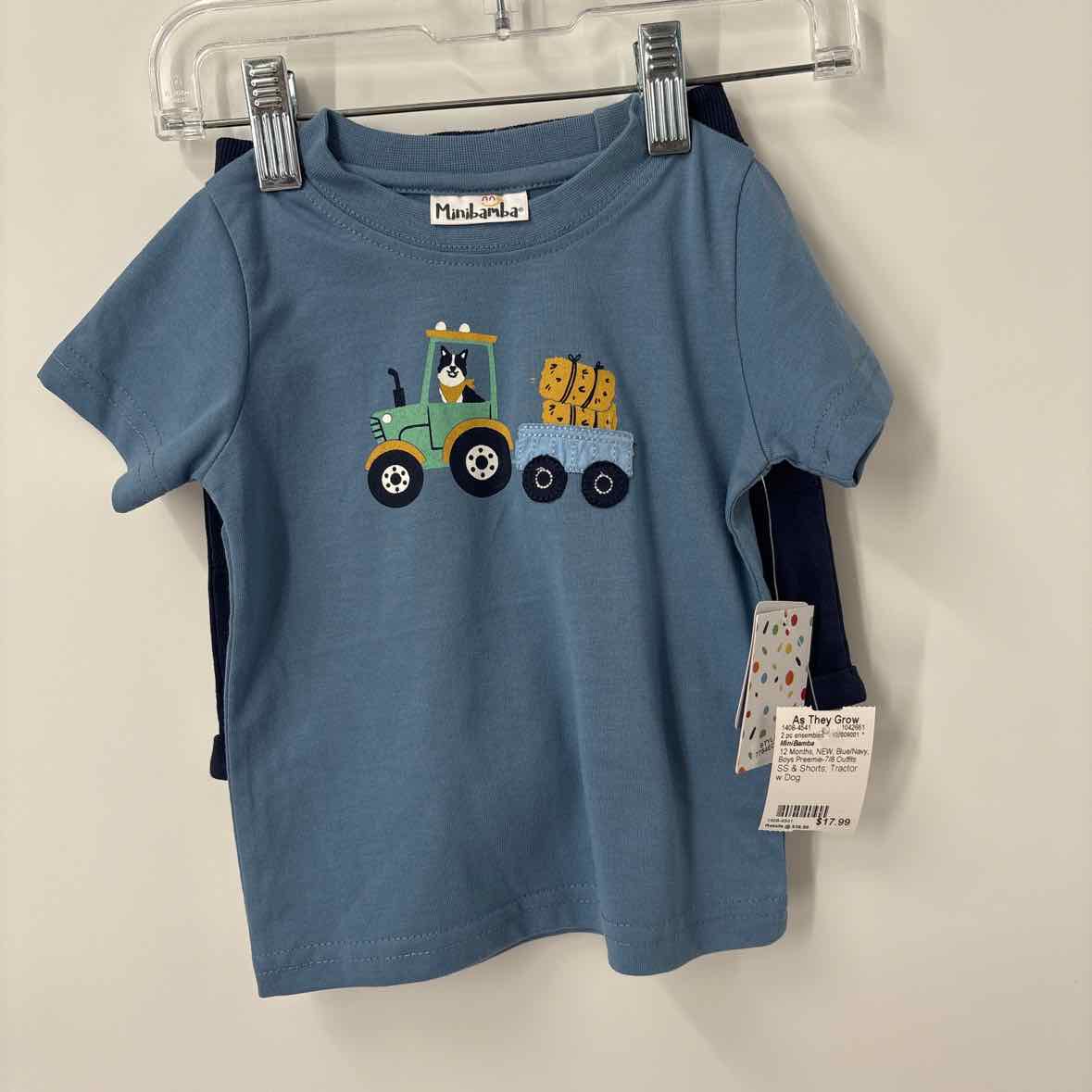 12 Months NEW MiniBamba 2 pc ensembles