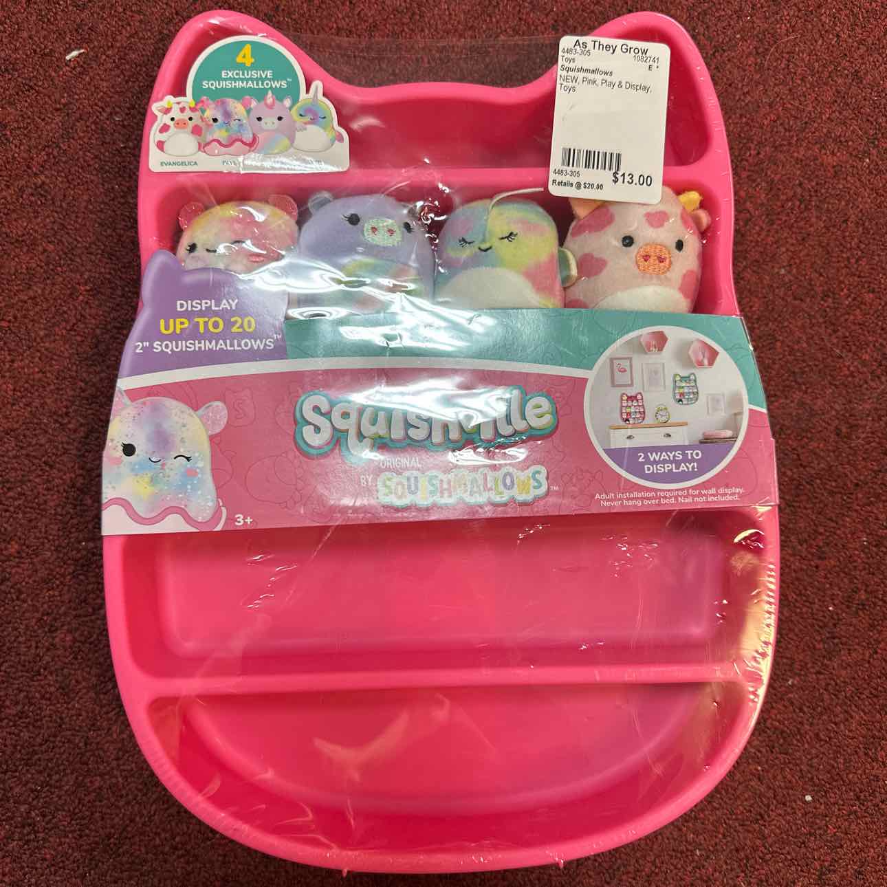 NEW Squishmallows Play & Display Toys
