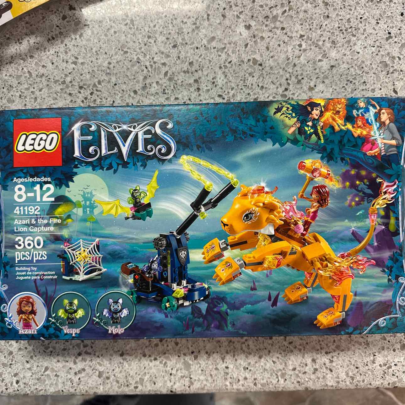 NEW Lego Elves Azari & The Fire Lion Capture Toys