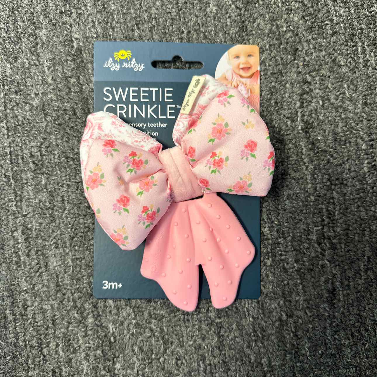 NEW Itzy Ritzy Bow Sweetie Crinkle Toys
