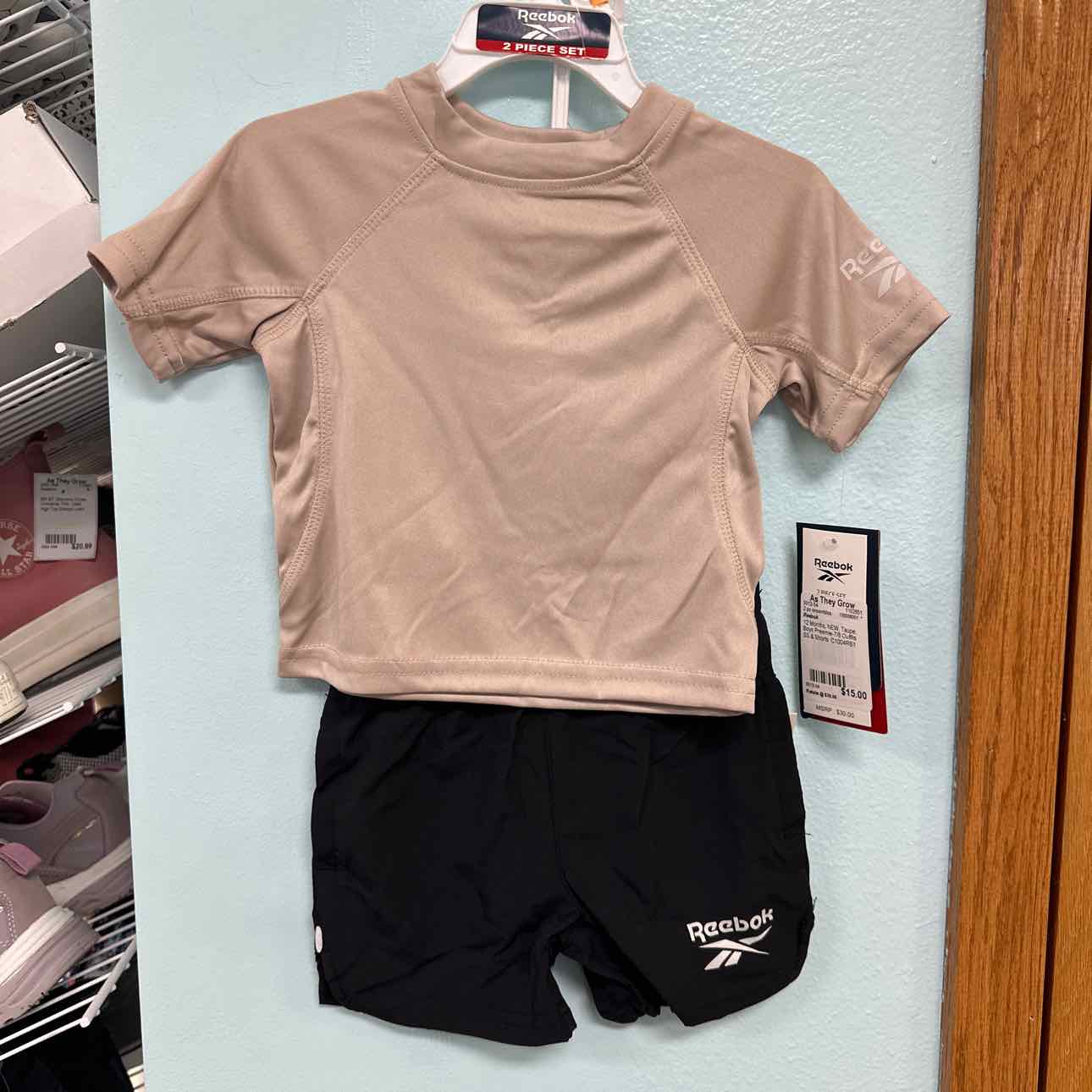 12 Months NEW Reebok 2 pc ensembles