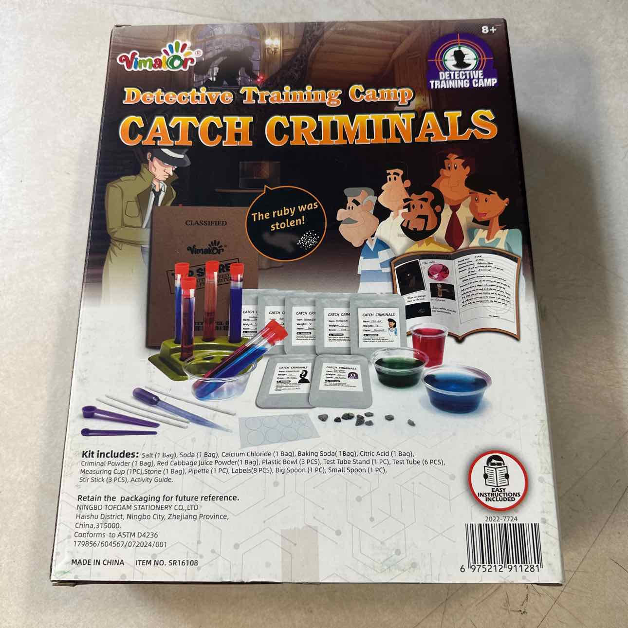 NEW Vimakor Detective Training Camp Set Crafts