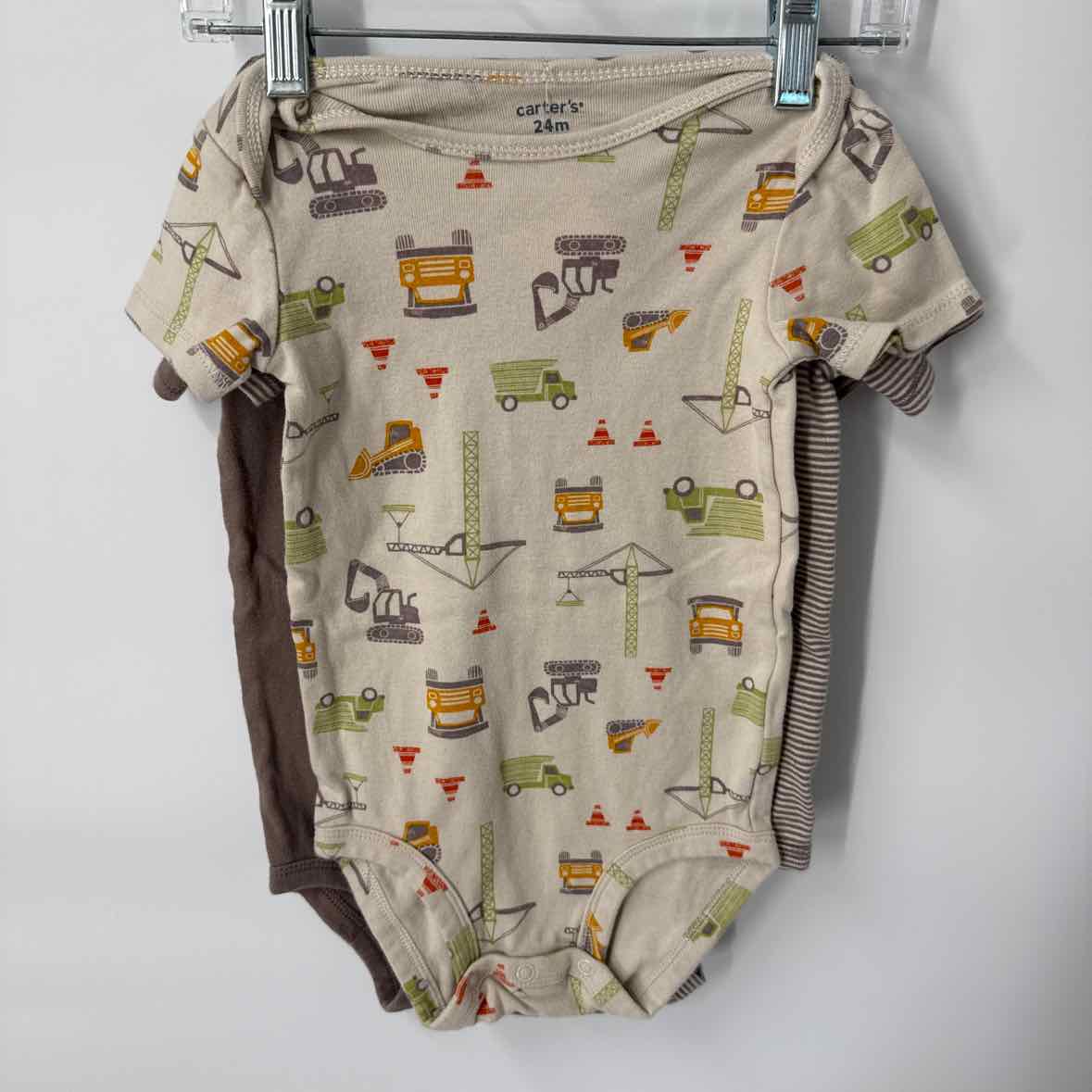 24 Months Carters 3 Pack Onesie Shirt