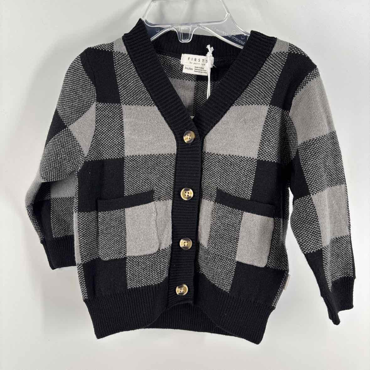 3/6 months NEW Firsts by Petit Lem Cardigan