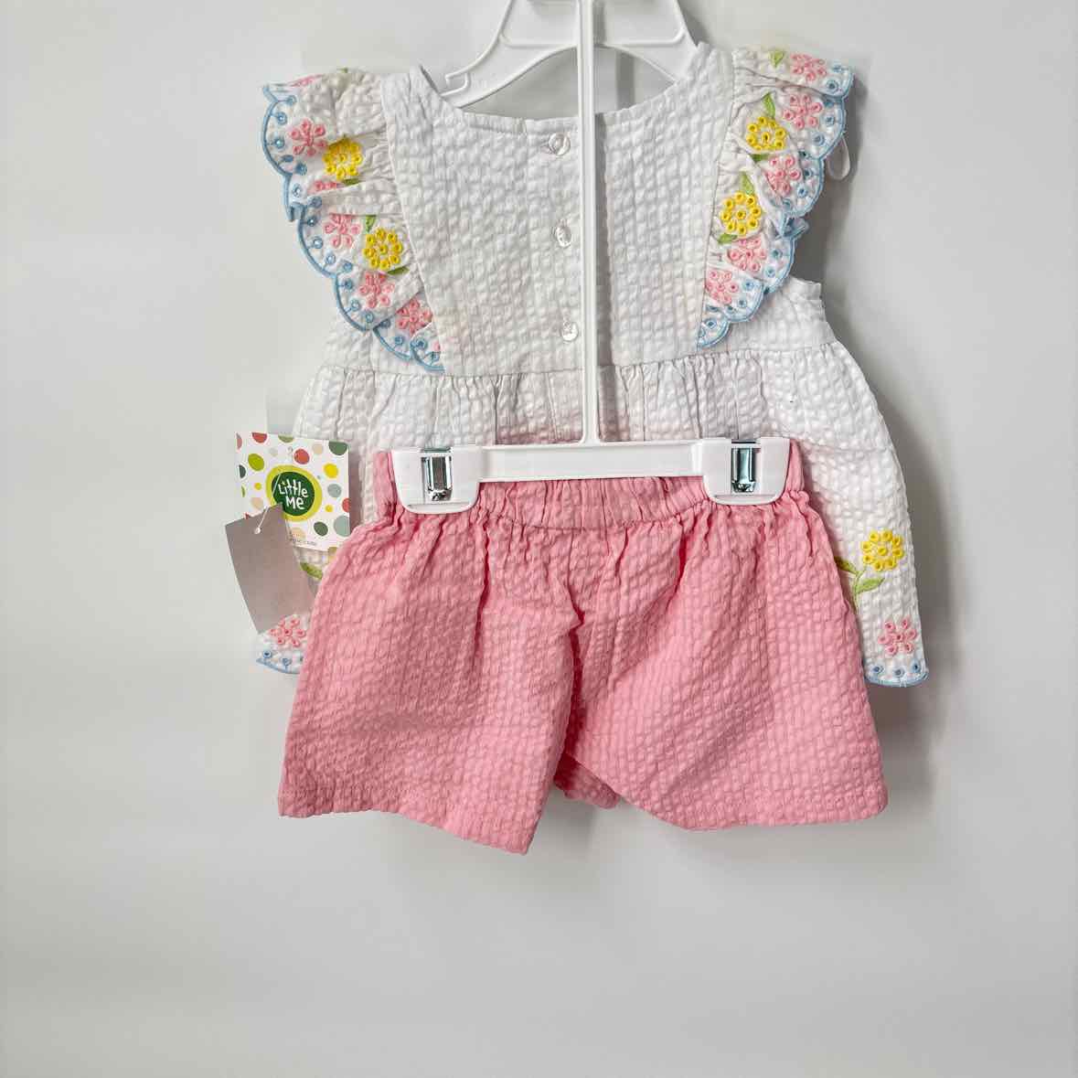 12 Months NEW Little Me 2pc Outfit