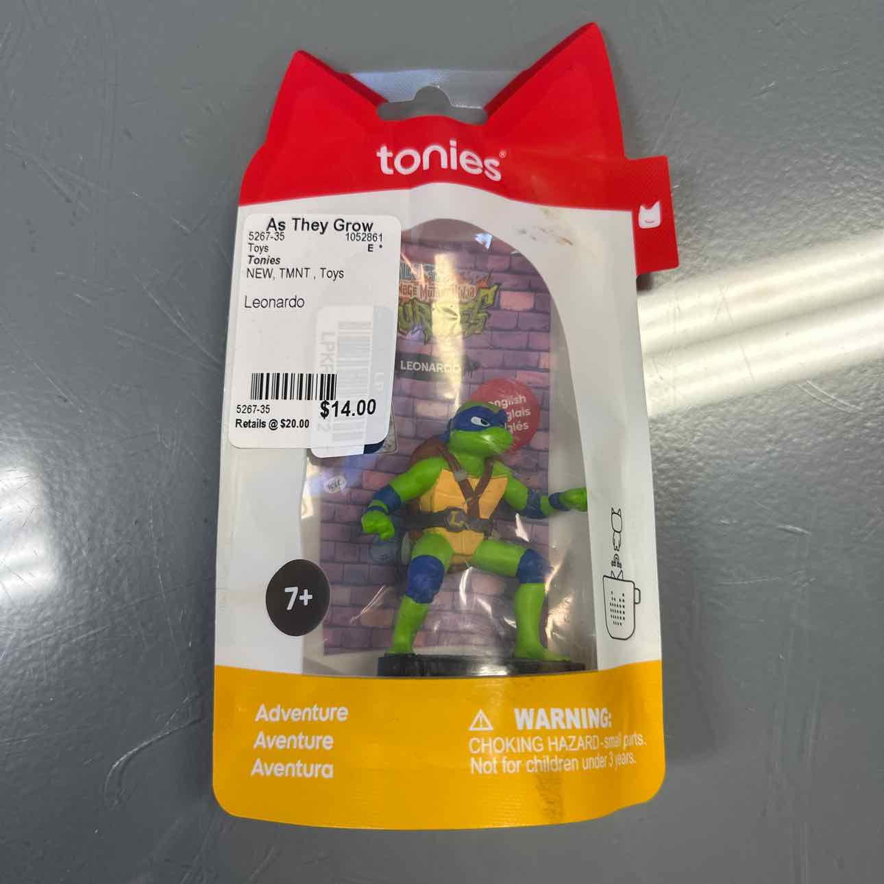 NEW Tonies TMNT Toys
