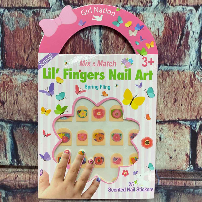 NEW Spring Fling Scented Nail Stickers