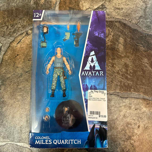 NEW Avatar Colonel Miles Quaritch Action Figur Toys