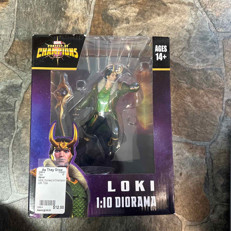 NEW Marvel Contest of Champions; Loki Toys