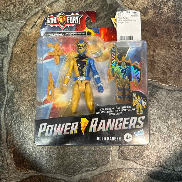 NEW Power Rangers Gold Ranger Toys